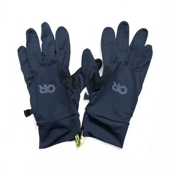 Outdoor Research Black Nylon Biking (?) Gloves -L - Picture 1 of 5